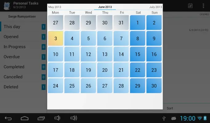 TimeAct android App screenshot 6